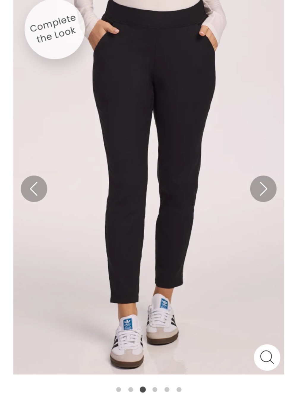 PRICED TO SELL - WoolX Nicole Black merino-blend pant - X-Large